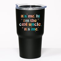 Its Me Hi Im The Cool Uncle Its Me Groovy Family Matching Tumbler