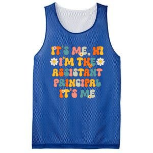 Its Me Hi Im The Ap Its Me Funny Assistant Principal Mesh Reversible Basketball Jersey Tank