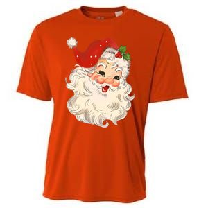 In My Holly Xmas Jolly Mama Era Christmas Mom Two Sides Gift Cooling Performance Crew T-Shirt