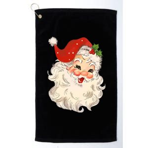 In My Holly Xmas Jolly Mama Era Christmas Mom Two Sides Gift Platinum Collection Golf Towel