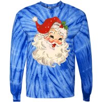 In My Holly Xmas Jolly Mama Era Christmas Mom Two Sides Gift Tie-Dye Long Sleeve Shirt