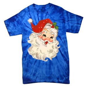 In My Holly Xmas Jolly Mama Era Christmas Mom Two Sides Gift Tie-Dye T-Shirt