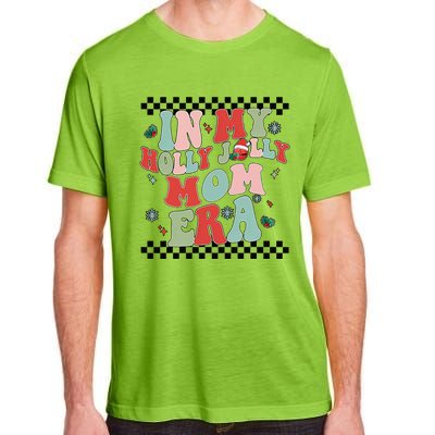 In My Holly Xmas Jolly Mom Era Retro Family Christmas Party Adult ChromaSoft Performance T-Shirt