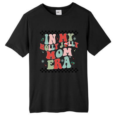 In My Holly Xmas Jolly Mom Era Retro Family Christmas Party Tall Fusion ChromaSoft Performance T-Shirt