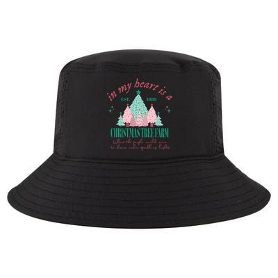 In My Heart Is A Christmas Xmas Tree Farm Vintage Clothing Cool Comfort Performance Bucket Hat