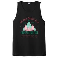 In My Heart Is A Christmas Xmas Tree Farm Vintage Clothing PosiCharge Competitor Tank