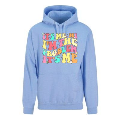 Its Me Hi Im The Problem Its Me Vintage Trendy Unisex Surf Hoodie