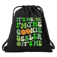 Its Me Hi Im The Cookie Dealer Girl Scout Troop Scouting Drawstring Bag