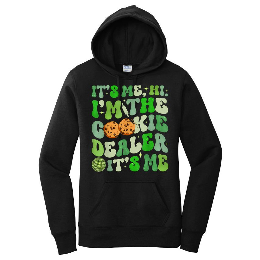 Its Me Hi Im The Cookie Dealer Girl Scout Troop Scouting Women's Pullover Hoodie