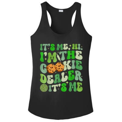 Its Me Hi Im The Cookie Dealer Girl Scout Troop Scouting Ladies PosiCharge Competitor Racerback Tank