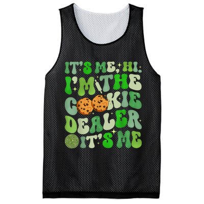 Its Me Hi Im The Cookie Dealer Girl Scout Troop Scouting Mesh Reversible Basketball Jersey Tank