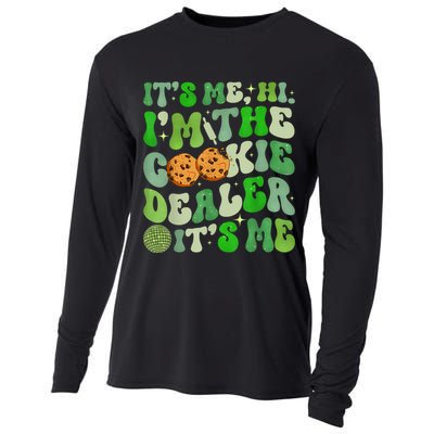 Its Me Hi Im The Cookie Dealer Girl Scout Troop Scouting Cooling Performance Long Sleeve Crew