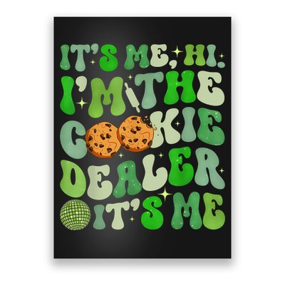 Its Me Hi Im The Cookie Dealer Girl Scout Troop Scouting Poster