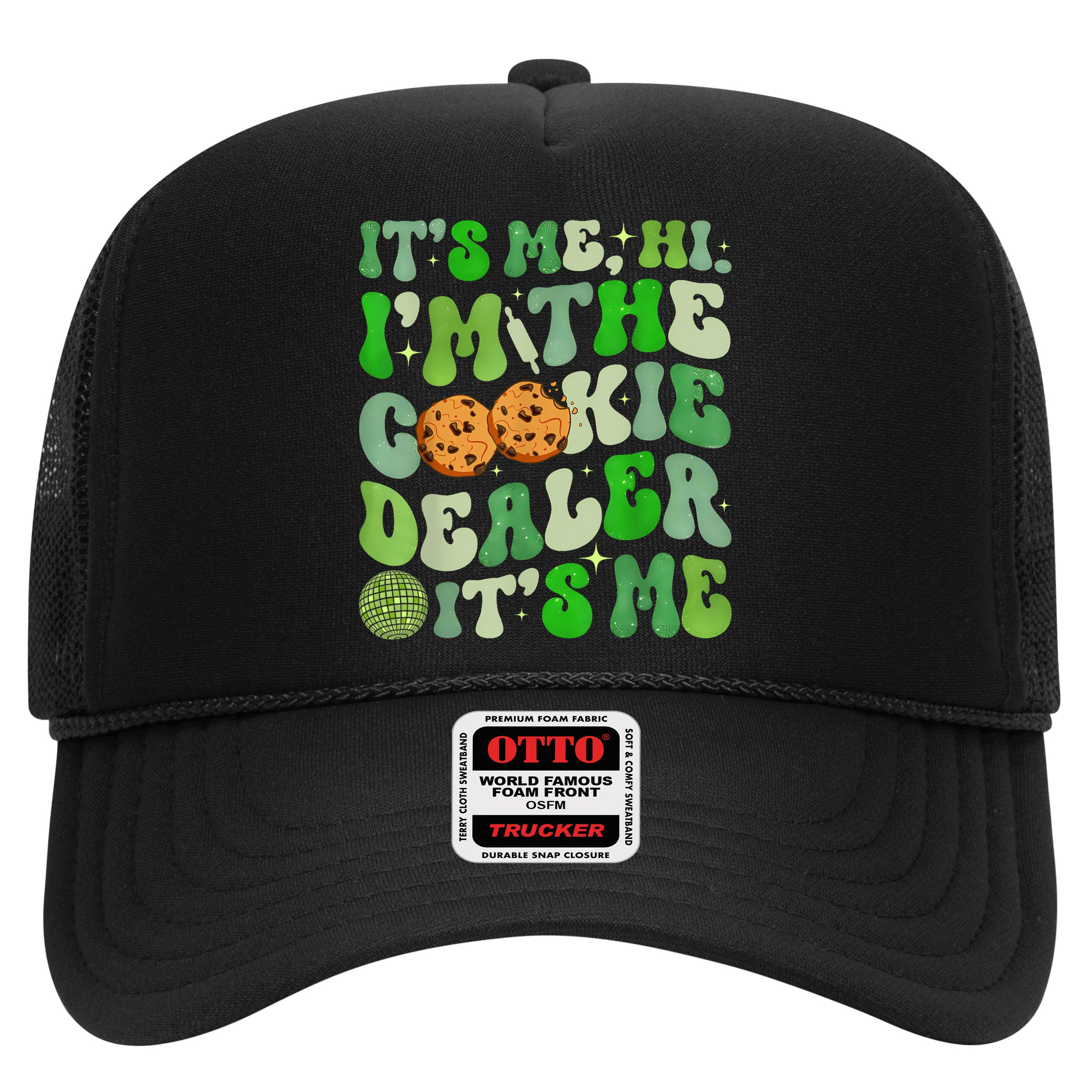 Its Me Hi Im The Cookie Dealer Girl Scout Troop Scouting Hat