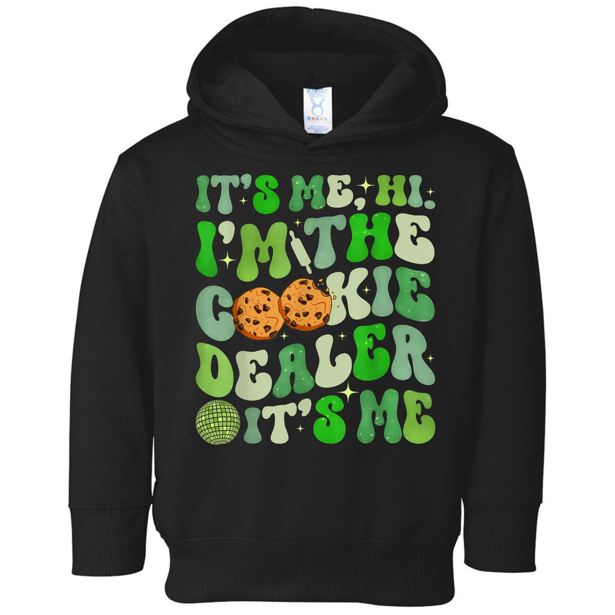 Its Me Hi Im The Cookie Dealer Girl Scout Troop Scouting Toddler Hoodie