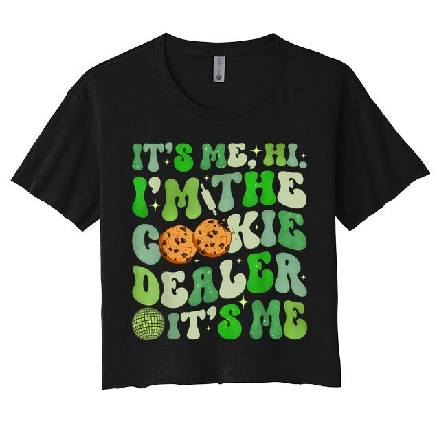 Its Me Hi Im The Cookie Dealer Girl Scout Troop Scouting Crop Top