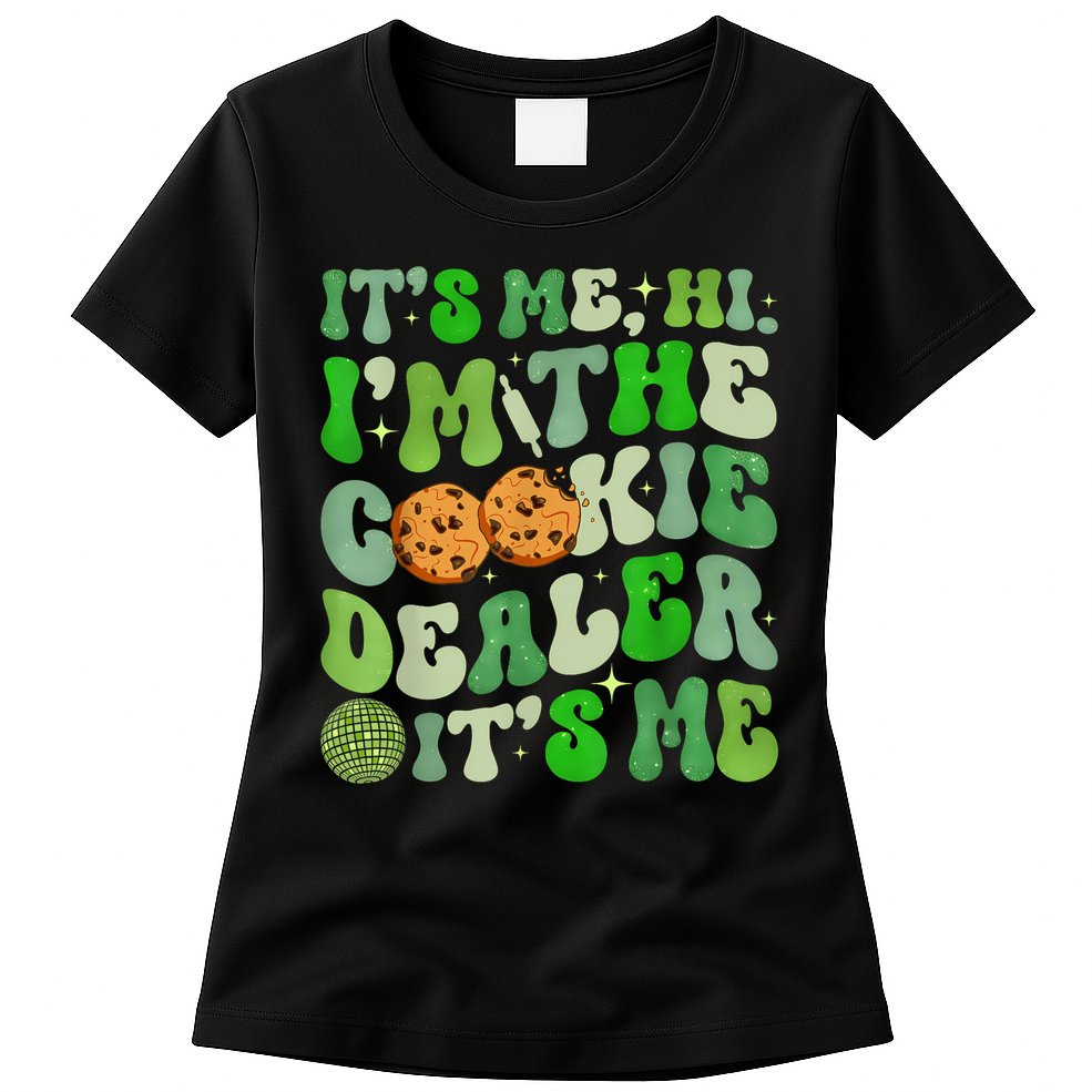 Its Me Hi Im The Cookie Dealer Girl Scout Troop Scouting Womens T-Shirt