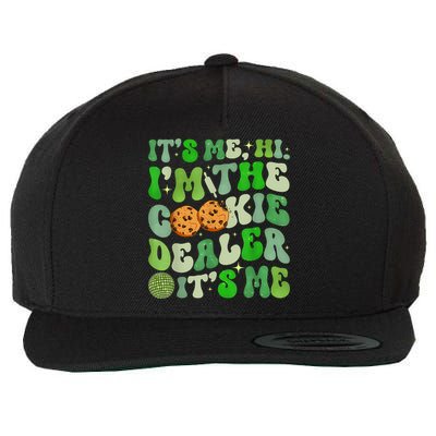 Its Me Hi Im The Cookie Dealer Girl Scout Troop Scouting Wool Snapback Cap