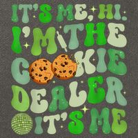 Its Me Hi Im The Cookie Dealer Girl Scout Troop Scouting Cotton Canvas Backpack