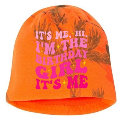 Its Me Hi IM The Birthday Girl Its Me Birthday Party Kati - Camo Knit Beanie