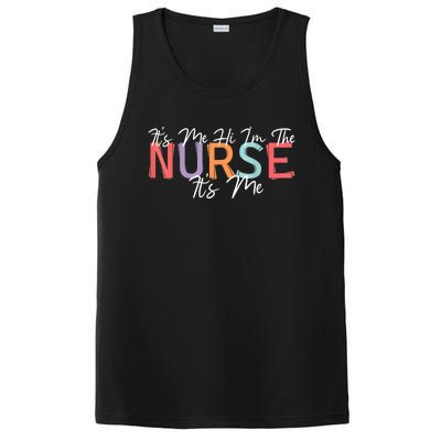 Its Me Hi I'm The Nurse RN ER NICU Nursing PosiCharge Competitor Tank