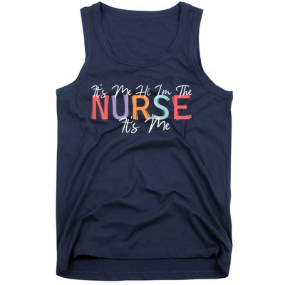 Its Me Hi I'm The Nurse RN ER NICU Nursing Tank Top