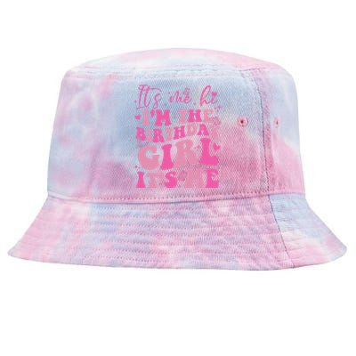 Its Me Hi I'm The Birthday Girl Its Me Birthday Party Tie-Dyed Bucket Hat