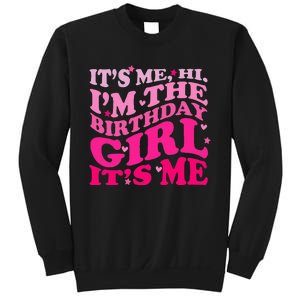 It's Me Hi I'm The Birthday Girl Lovely Birthday Party Sweatshirt