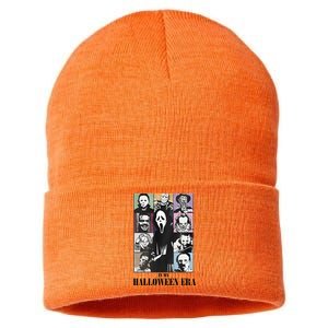 In My Halloween Era Horror Movie Character Sustainable Knit Beanie