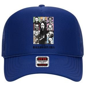 In My Halloween Era Horror Movie Character High Crown Mesh Back Trucker Hat