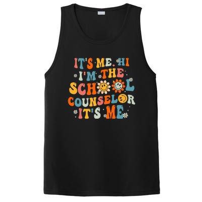 It's Me Hi I'm The School Counselor Back To School First Day PosiCharge Competitor Tank