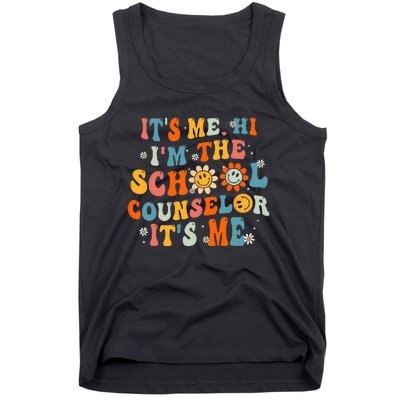 It's Me Hi I'm The School Counselor Back To School First Day Tank Top