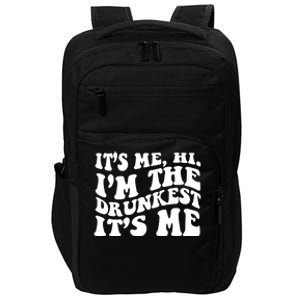 Its Me Hi Im The Drunkest Its Me St Patricks Day Impact Tech Backpack