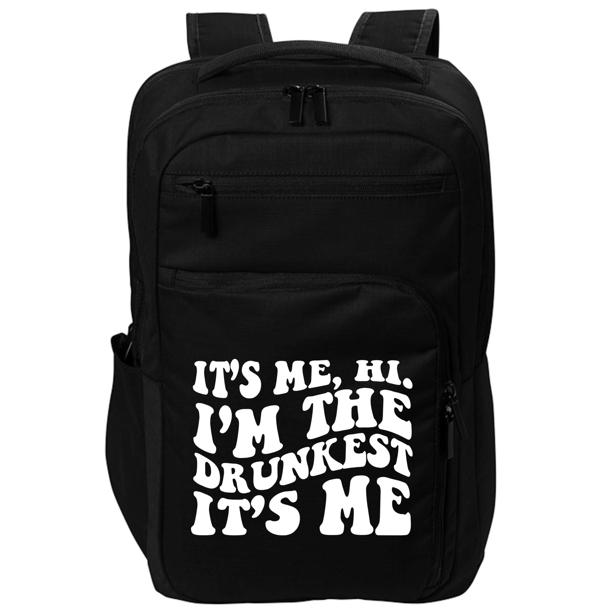 Its Me Hi Im The Drunkest Its Me St Patricks Day Impact Tech Backpack