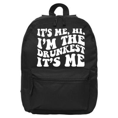 Its Me Hi Im The Drunkest Its Me St Patricks Day 16 in Basic Backpack