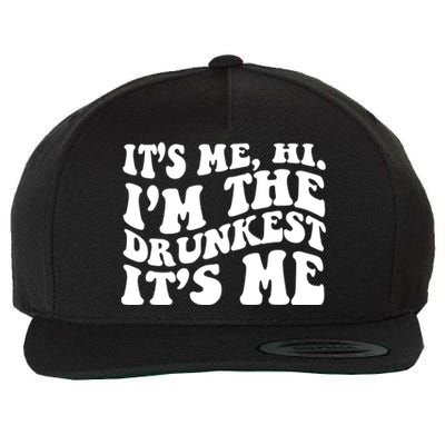 Its Me Hi Im The Drunkest Its Me St Patricks Day Wool Snapback Cap