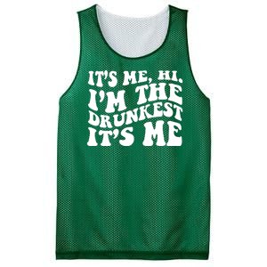 Its Me Hi Im The Drunkest Its Me St Patricks Day Mesh Reversible Basketball Jersey Tank