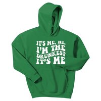 Its Me Hi Im The Drunkest Its Me St Patricks Day Kids Hoodie