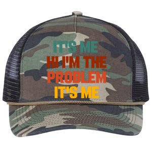 Its Me Hi Im The Problem Its Me Retro Rope Trucker Hat Cap