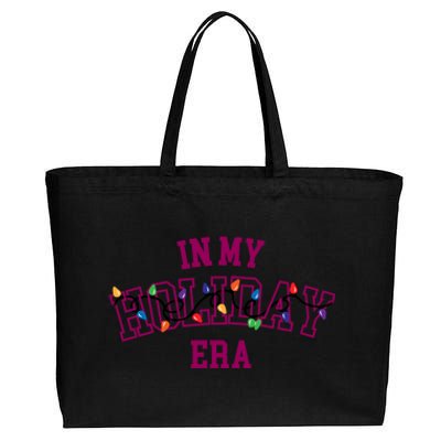 In My Holiday Era In My Ear Christmas Great Gift Cute Gift Cotton Canvas Jumbo Tote