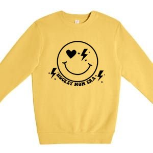 In My Hockey Mom Era Gift Premium Crewneck Sweatshirt