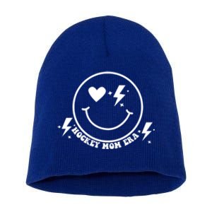 In My Hockey Mom Era Gift Short Acrylic Beanie