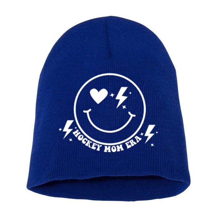 In My Hockey Mom Era Gift Short Acrylic Beanie