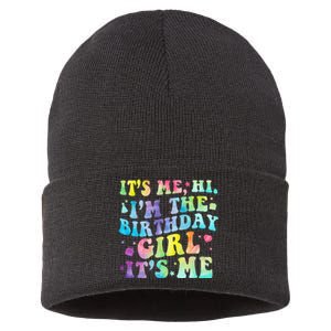 Its Me Hi Im The Birthday Girl Its Me Sustainable Knit Beanie