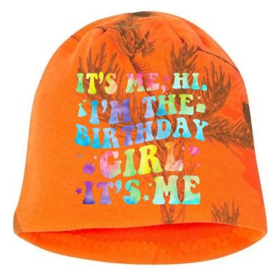 Its Me Hi Im The Birthday Girl Its Me Kati - Camo Knit Beanie