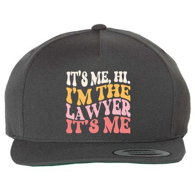 Its Me Hi Im A Lawyer Funny Law Practicer Attorney Women Wool Snapback Cap