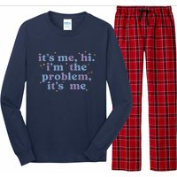 It's Me Hi I'm The Problem It's Me Midnights Album Long Sleeve Pajama Set