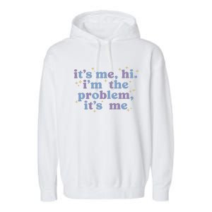 It's Me Hi I'm The Problem It's Me Midnights Album Garment-Dyed Fleece Hoodie