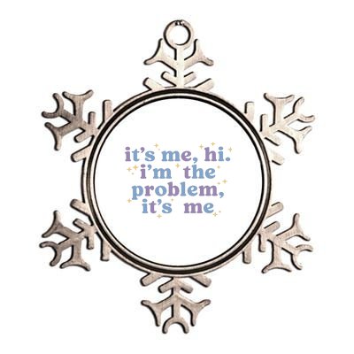 It's Me Hi I'm The Problem It's Me Midnights Album Metallic Star Ornament