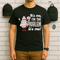 It's Me Hi I'm The Problem Funny Christmas Tree Cake T-Shirt